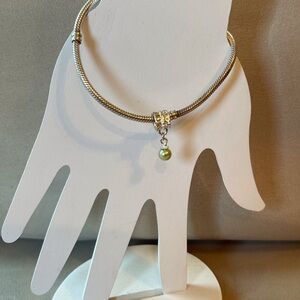 Silver charm that fits Pandora bracelet